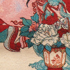 Un tapis mural à décor de la Révolution Culturelle, Chine, 3ème quart du 20ème — photo 5