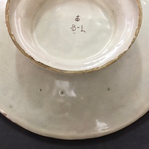 Un tazza à décor d'un paysage en majolique italienne, Pavia, atelier de Levantino, 18ème — photo 8