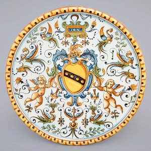 Un tazza en majolique italienne, daté 1627, Urbino, Italie — photo 1