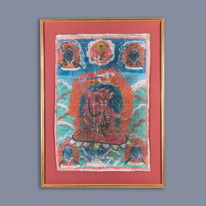Un thangka à decor de Hayagriva, Tibet, 19ème — photo 2