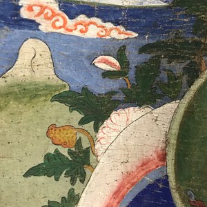 Un thangka à décor de Tara Blanche, Tibet, 18/19ème — photo 9