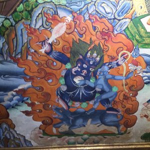 Un thangka de grand format, Tibet ou Népal, 19/20ème — photo 14