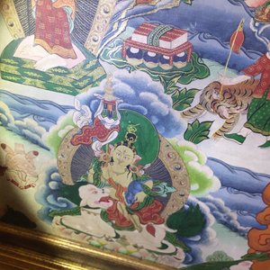 Un thangka de grand format, Tibet ou Népal, 19/20ème — photo 26