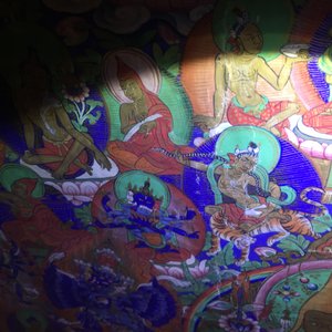 Un thangka d'un arbre généalogique, Tibet ou Népal, 19/20ème — photo 16