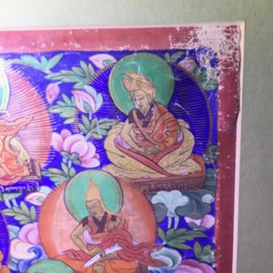 Un thangka d'un arbre généalogique, Tibet ou Népal, 19/20ème — photo 3