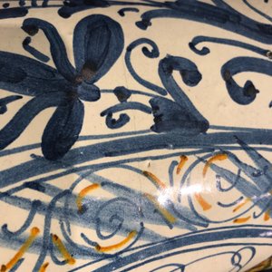 Un très grand albarello en majolique italienne, Deruta, 17ème — photo 15