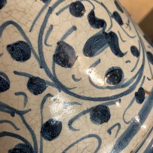 Un très grand albarello en majolique italienne, Deruta, 17ème — photo 12