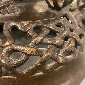 Un très grand brûle-parfum couvert en bronze, Chine, marque de Xuande, Ming — photo 19