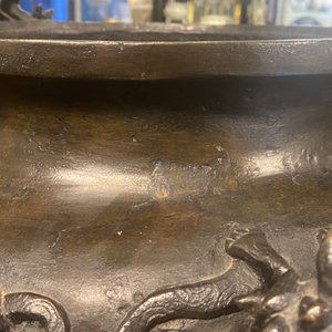 Un très grand brûle-parfum couvert en bronze, Chine, marque de Xuande, Ming — photo 42