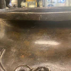 Un très grand brûle-parfum couvert en bronze, Chine, marque de Xuande, Ming — photo 43