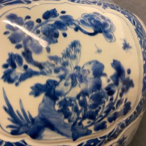 Un vase couvert en porcelaine de Chine en bleu et blanc, Kangxi — photo 27