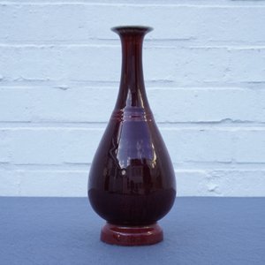 Un vase de forme bouteille en porcelaine de Chine langyao, 19ème — photo 12