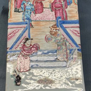 Un vase de forme carrée en porcelaine de Chine famille rose, 19ème — photo 15