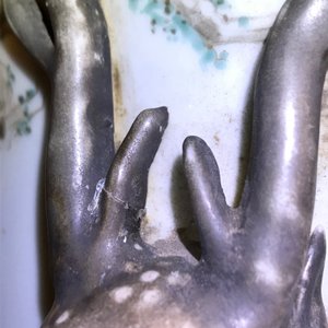 Un vase de forme hu en porcelaine de Chine qianjiang cai à décor de daims, 19/20ème — photo 8