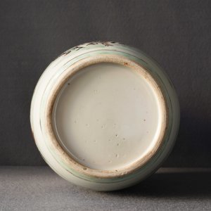 Un vase de forme rouleau en porcelaine de Chine famille verte, Kangxi — photo 12
