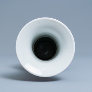 Un vase de forme yenyen en porcelaine de Chine qianjiang cai, 19ème — photo 6