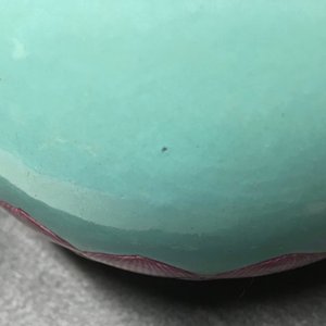 Un vase en forme de lotus en porcelaine de Chine famille rose, 19/20ème — photo 12