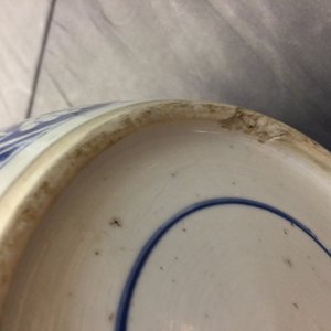 Un vase en forme d'olive en porcelaine de Chine bleu et blanc, Kangxi — photo 9