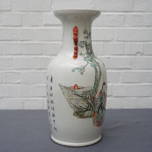 Un vase en porcelaine de Chine à décor qianjiang cai, 19/20ème — photo 9