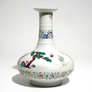 Un vase en porcelaine de Chine famille rose à décor des huit immortels, 20ème — photo 5