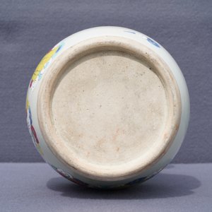 Un vase en porcelaine de Chine famille rose à décor d'Immortels, 19ème — photo 17