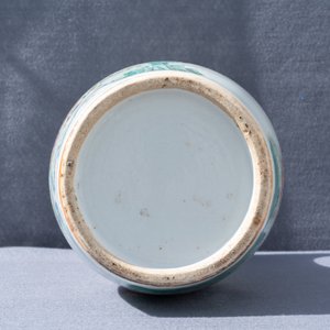 Un vase en porcelaine de Chine famille rose à décor d'immortels, 19ème — photo 11