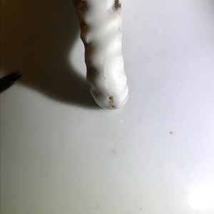 Un vase en porcelaine de Chine famille rose aux anses en forme d'éléphant, marque de Jingdezhen, 20ème — photo 8