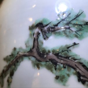 Un vase en porcelaine de Chine famille verte à décor de Zhong Kui, Kangxi — photo 16