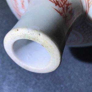 Un vase en porcelaine de Chine famille verte à décor de Zhong Kui, Kangxi — photo 7