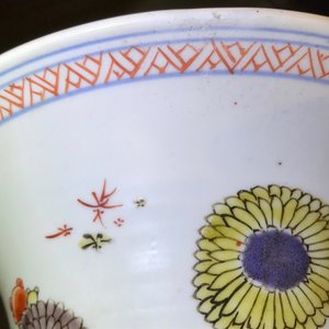 Un vase en porcelaine de Chine famille verte aux fleurs et oiseaux, Kangxi — photo 15