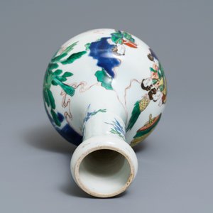 Un vase en porcelaine de Chine famille verte, marque de Chenghua, Kangxi — photo 6