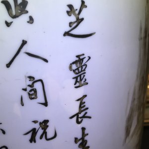 Un vase en porcelaine de Chine qianjiang cai à décor de Lan Caihe, 19ème — photo 20