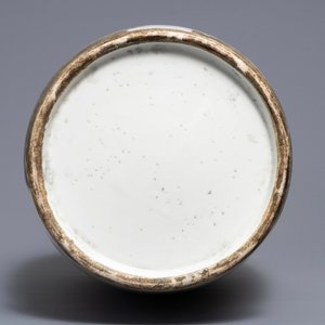 Un vase en porcelaine de Chine qianjiang cai à décor de Lan Caihe, 19ème — photo 6