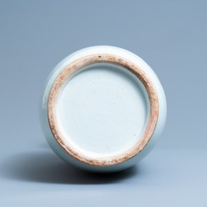 Un vase en porcelaine de Chine qianjiang cai à décor de lettrés, 19ème — photo 6