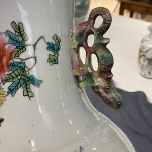 Un vase en porcelaine de Chine qianjiang cai à double décor, 19/20ème — photo 9