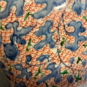 Un vase en porcelaine de Chine wucai à décor floral, époque Transition — photo 11