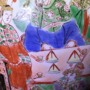 Un vase 'Hong Men Yan' en porcelaine de Chine famille verte, Kangxi — photo 14