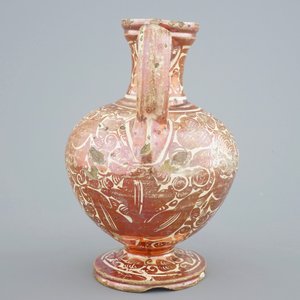 Un vase lustré hispano-moresque en forme d'amphore, Espagne, 16/17ème — photo 5