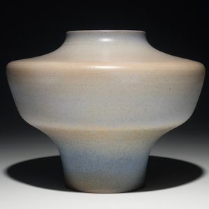 Un vase moderniste aux émaux tachetés, Perignem, 2ème moitié du 20ème — photo 1