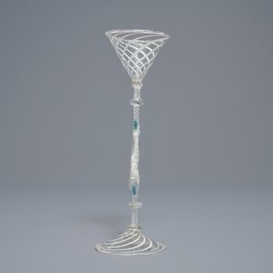Un verre à vin en verre façon de Venise, Italie ou Pays-Bas, 18/19ème — photo 2