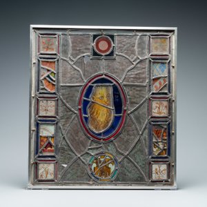 Un vitrail composé d'éléments en verre peint et teinté, Angleterre et/ou France, 15ème et après — photo 3