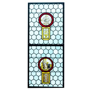 Un vitrail composé d'éléments en verre peint et teinté, France, 16ème — photo 2