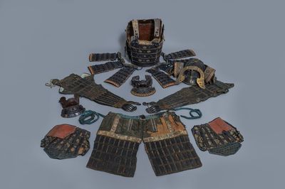 Une armure de samouraï incomplète, Japon, Edo, 18ème