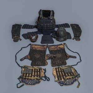 Une armure de samouraï incomplète, Japon, Edo, 18ème — photo 11