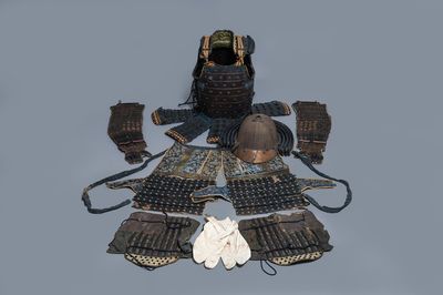Une armure de samouraï incomplète, Japon, Edo, 18ème