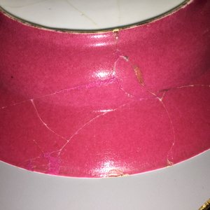 Une assiette aux cailles en porcelaine de Chine coquille d'oeuf famille rose au dos rouge rubis, Yongzheng, 1723-1735 — photo 8
