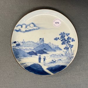 Une assiette en porcelaine de Chine 'Bleu de Hue' pour le Vietnam, 19ème — photo 3