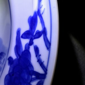 Une assiette en porcelaine de Chine bleu et blanc de type 'Master of the rocks', Kangxi — photo 7