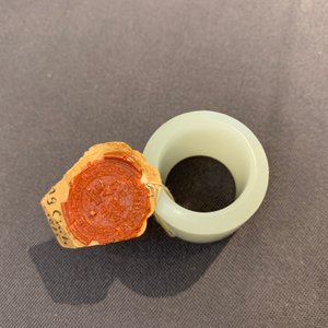 Une bague d'archer en jade blanche, Chine, Qing — photo 8