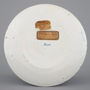 Une belle assiette en Delft bleu et blanc "La fuite en Egypte", 1690-1710 — photo 2